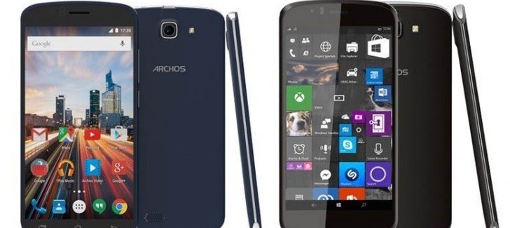 Archos 50 Cesium, Archos 50e Helium и Archos Diamond S – смартфоны запланированные на ноябрь - изображение