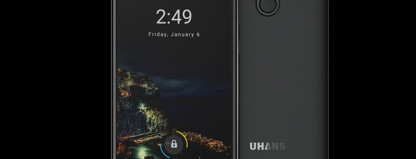 Бюджетный смартфон Uhans i8 получил систему идентицифкации лица пользователя - изображение