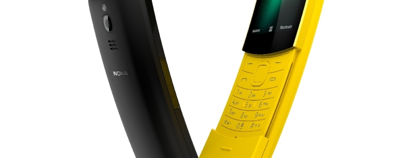 Nokia 8110 4G - необычный смартфон-слайдер в форме 