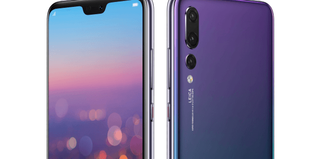 Новинка Huawei P20 Pro – рендеры в разных цветах и особенным положением камеры - изображение