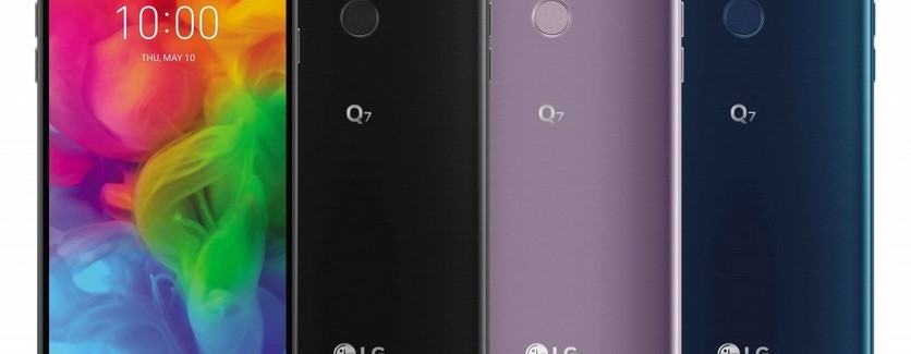 Устройство LG Q7 с дисплеем HD+ FullVision дебютировало в 3 версиях - изображение