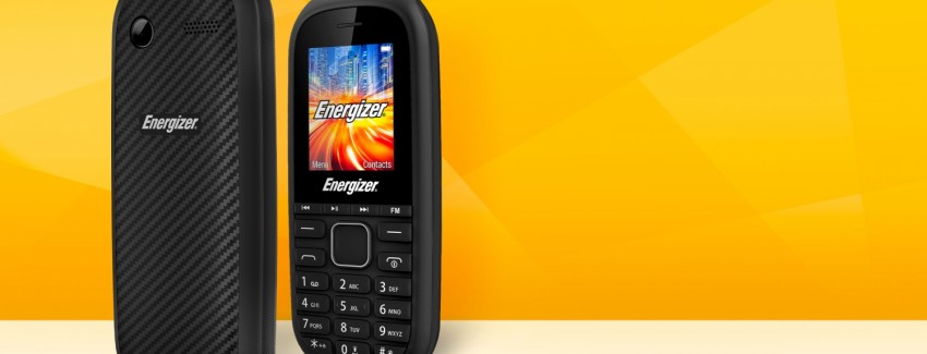 Кнопочник Energizer E12: аккумулятор на 1000 мАч, две SIM-карты и слот под microSD - изображение