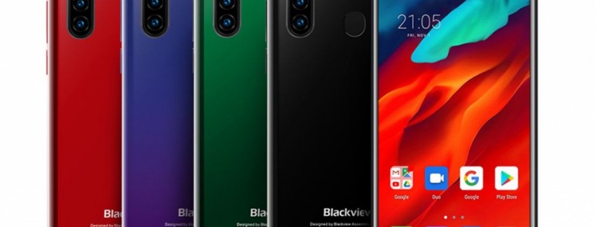 Новый мобильник с квадрокамерой бюджетного класса Blackview A80 Pro - изображение