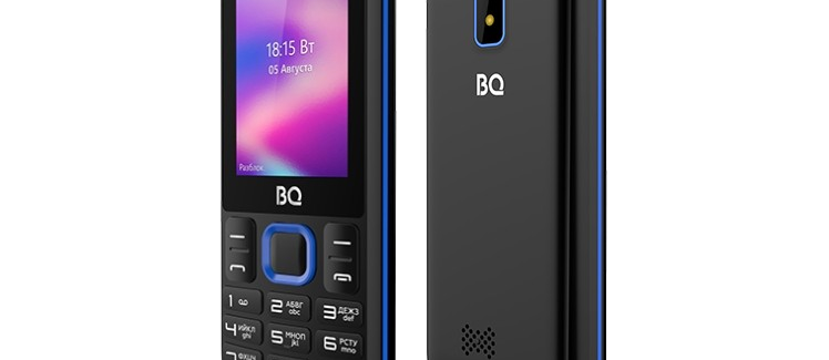 Кнопочный недосмартфон BQ 2400L Voice 20 с подержкой LTE - изображение