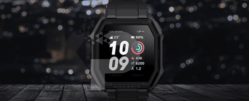 Фитнес часы Amazfit Ares - умное устройство с оттенком военного дизайна - изображение