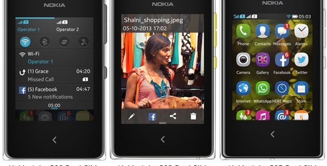 Телефоны Nokia Asha 500, Asha 502 и Asha 503: триединство - изображение