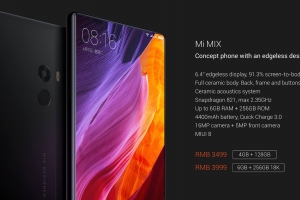 Xiaomi Mi Mix – концептуальний смартфон будущего - изображение