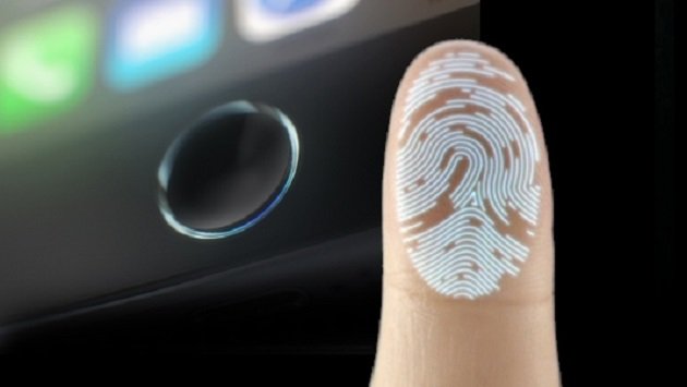 Сканер отпечатка пальца в мобильном телефоне