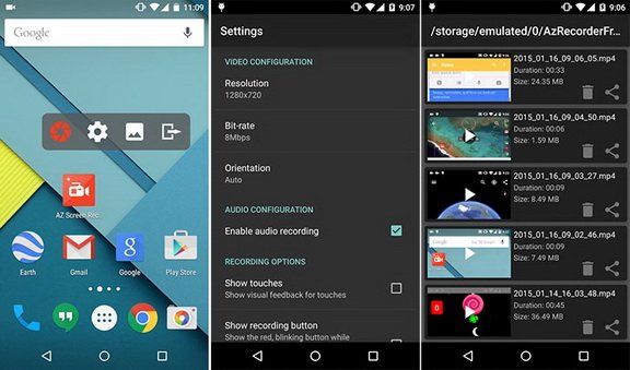 Как снимать и записывать видео с экрана телефона Android – 5 популярных приложений - изображение 1