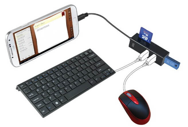 Как использовать кабель USB OTG на Андроид телефоне или планшете  - изображение 4