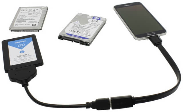 Как использовать кабель USB OTG на Андроид телефоне или планшете  - изображение 2
